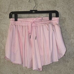 Daybreak White Athletic Shorts